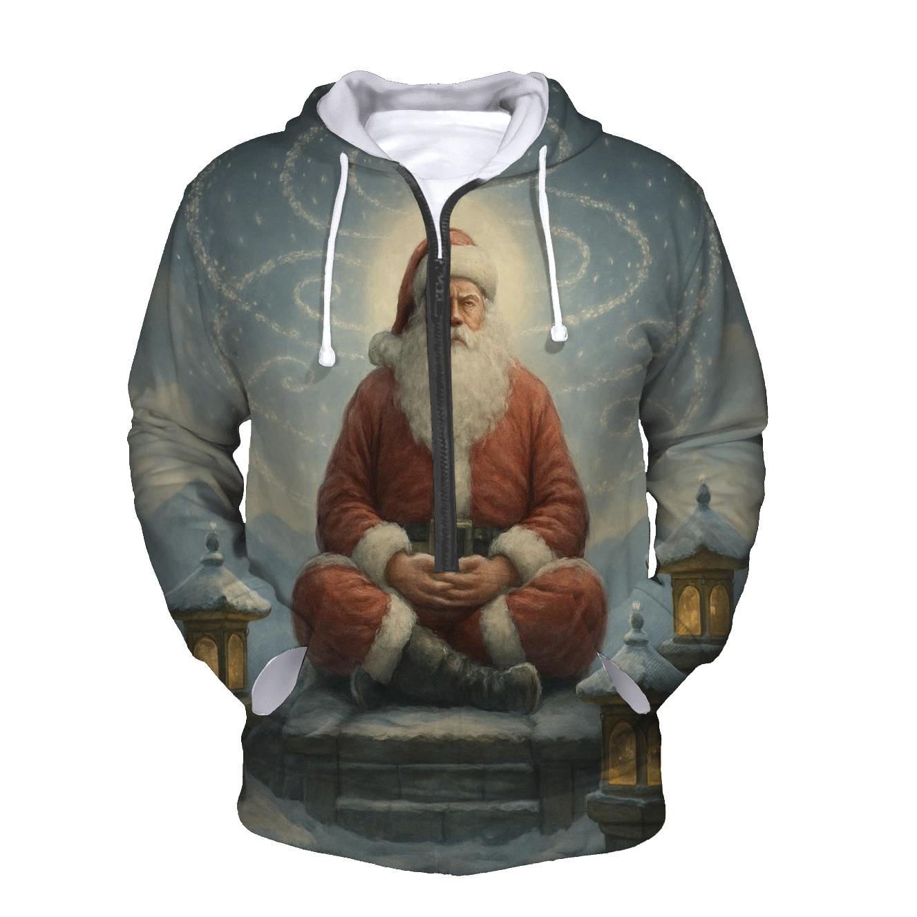 Snow Temple Santa Monk designer hoodies