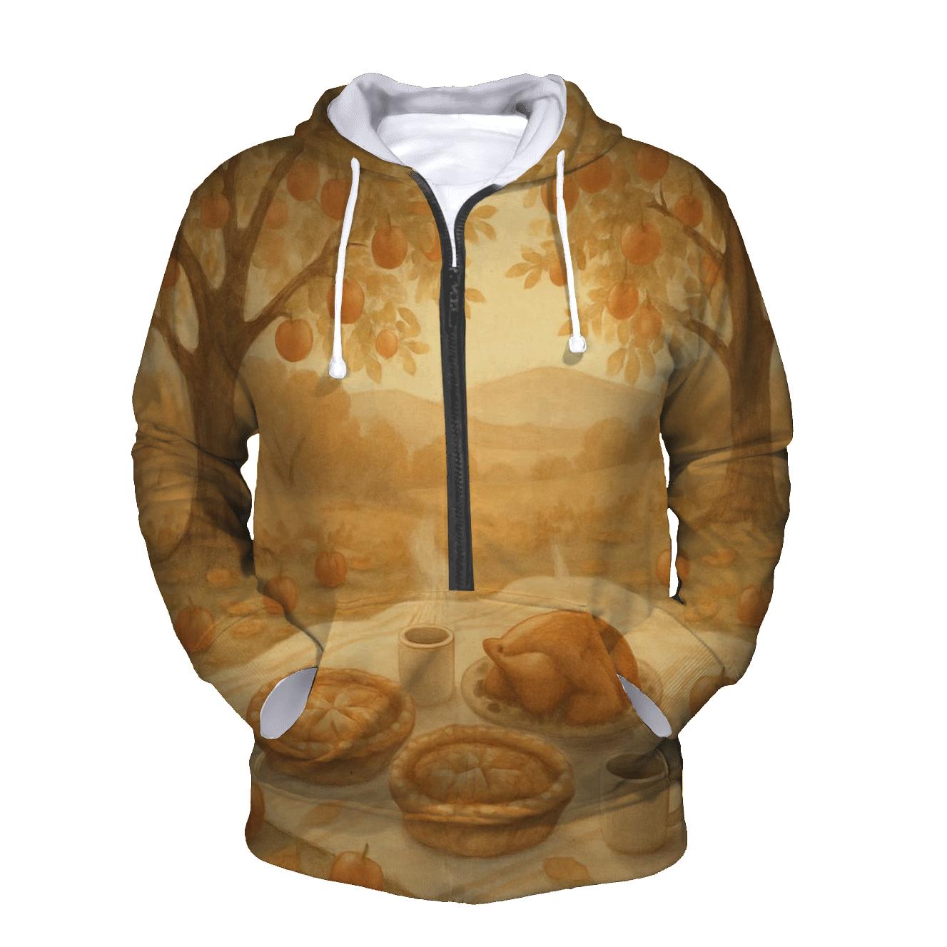 Sunlit Orchard Pie Picnic custom hoodies