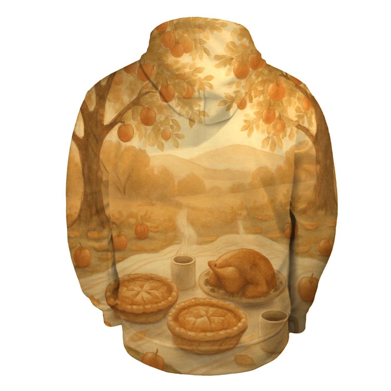 Sunlit Orchard Pie Picnic custom hoodies