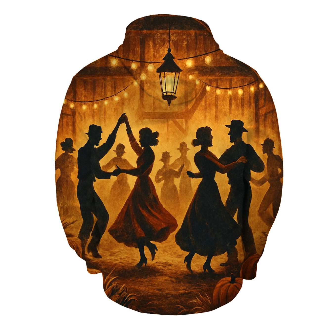 Golden Harvest Barn Dance zip-up hoodies