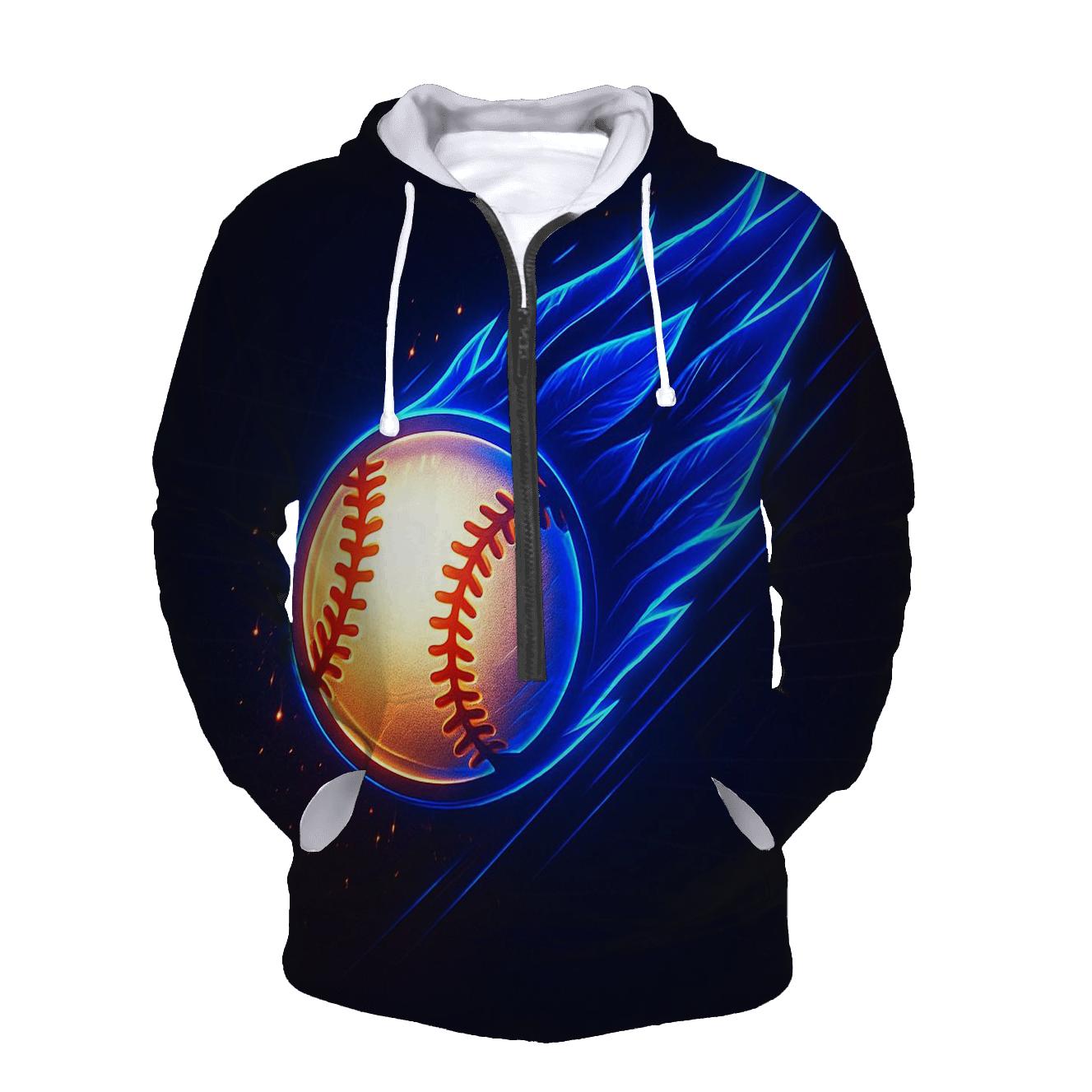 Feather Comet Ball Blue Jays Trail zip-up hoodies
