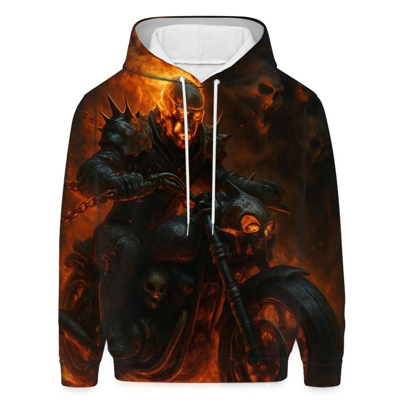 Infernal Chain Rider designer hoodies
