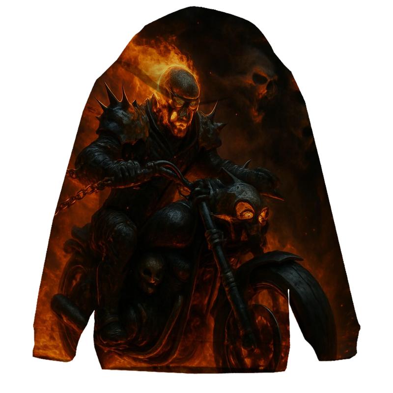 Infernal Chain Rider designer hoodies