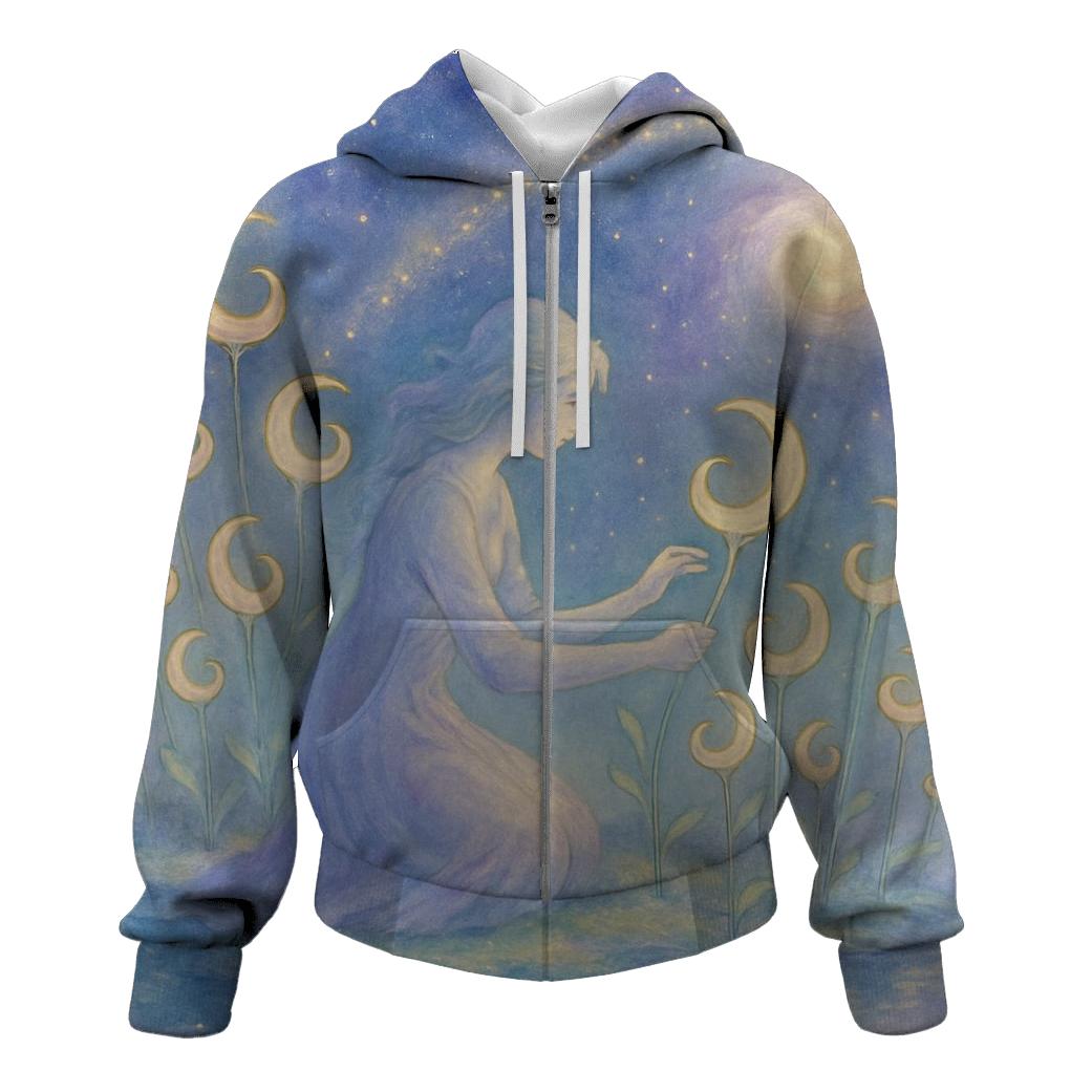 Garden Of Spiral Moons graphic hoodies