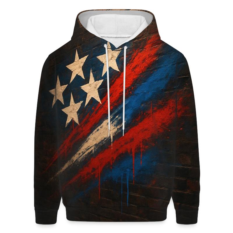 Urban Graffiti Comet Stripes premium hoodies