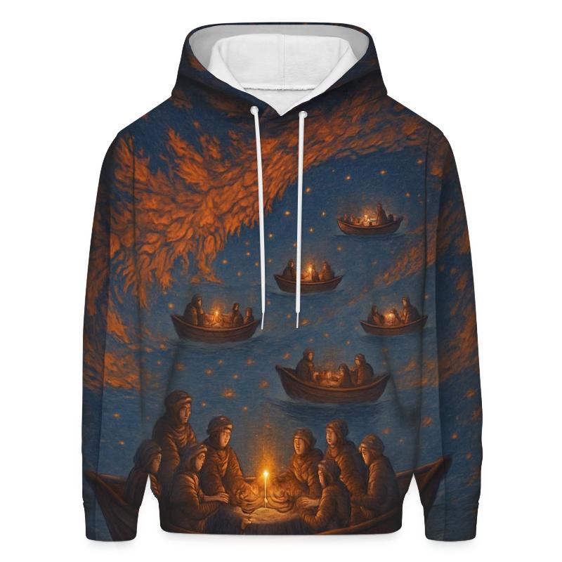 Pilgrims Of The Autumn Sky graphic hoodies