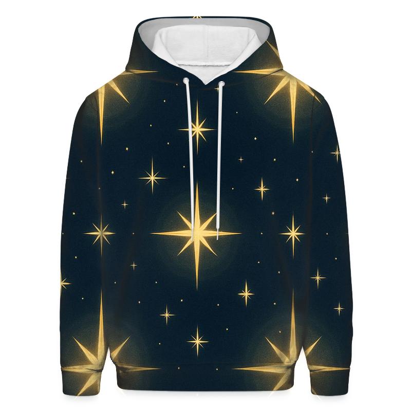 Nativity Star Halo Field designer hoodies