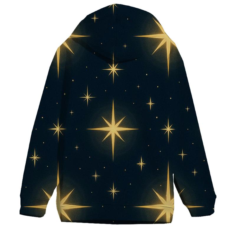 Nativity Star Halo Field designer hoodies