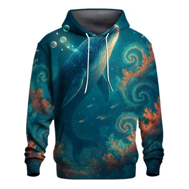 Celestial Coral Reef hoodie trends