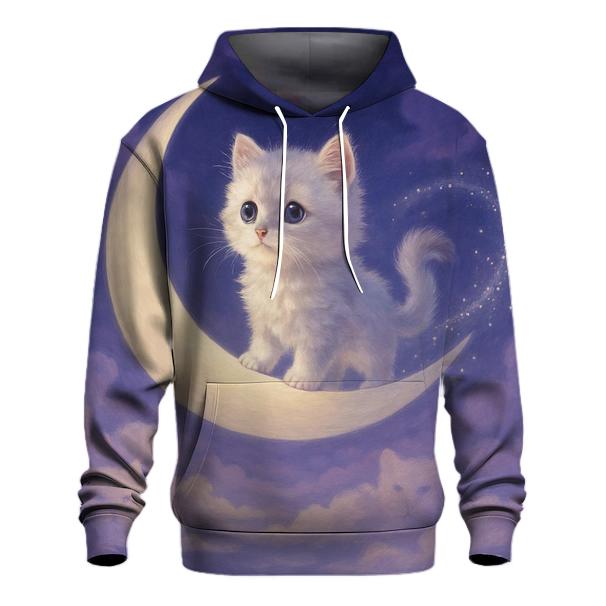 Moonlit Cloud Sailor Cat hoodie designs