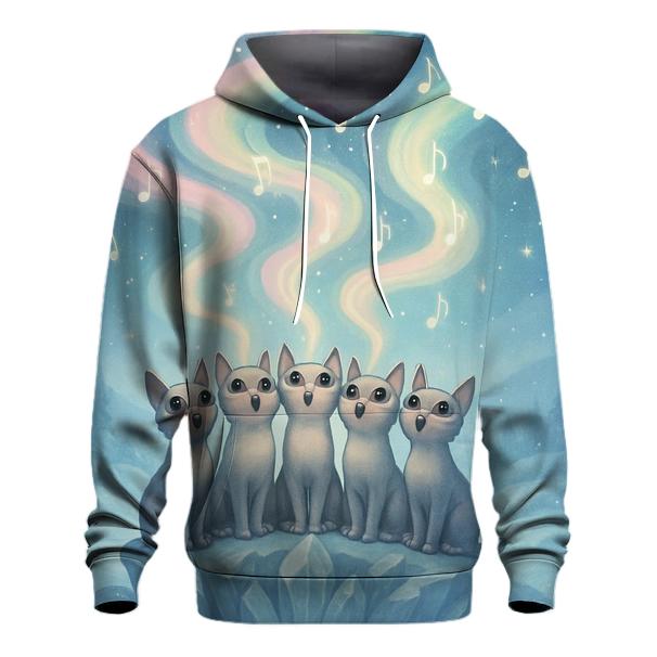 Aurora Melody Cat Chorus hoodie styles