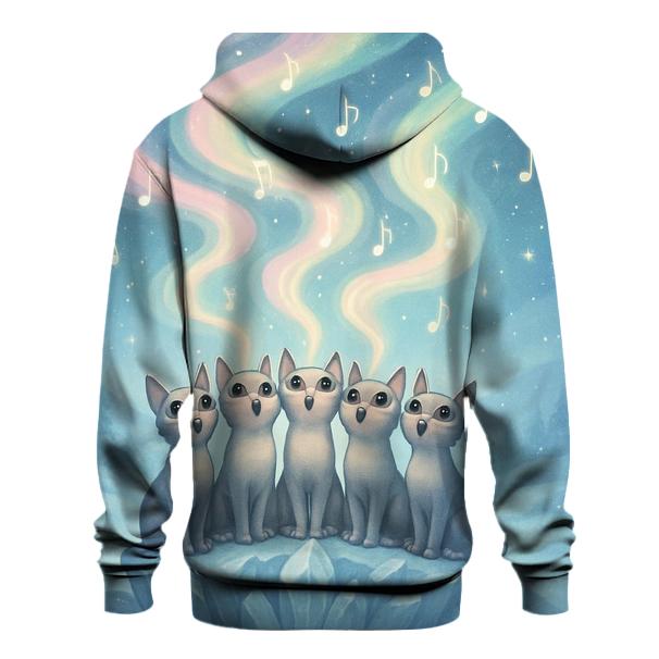 Aurora Melody Cat Chorus hoodie styles