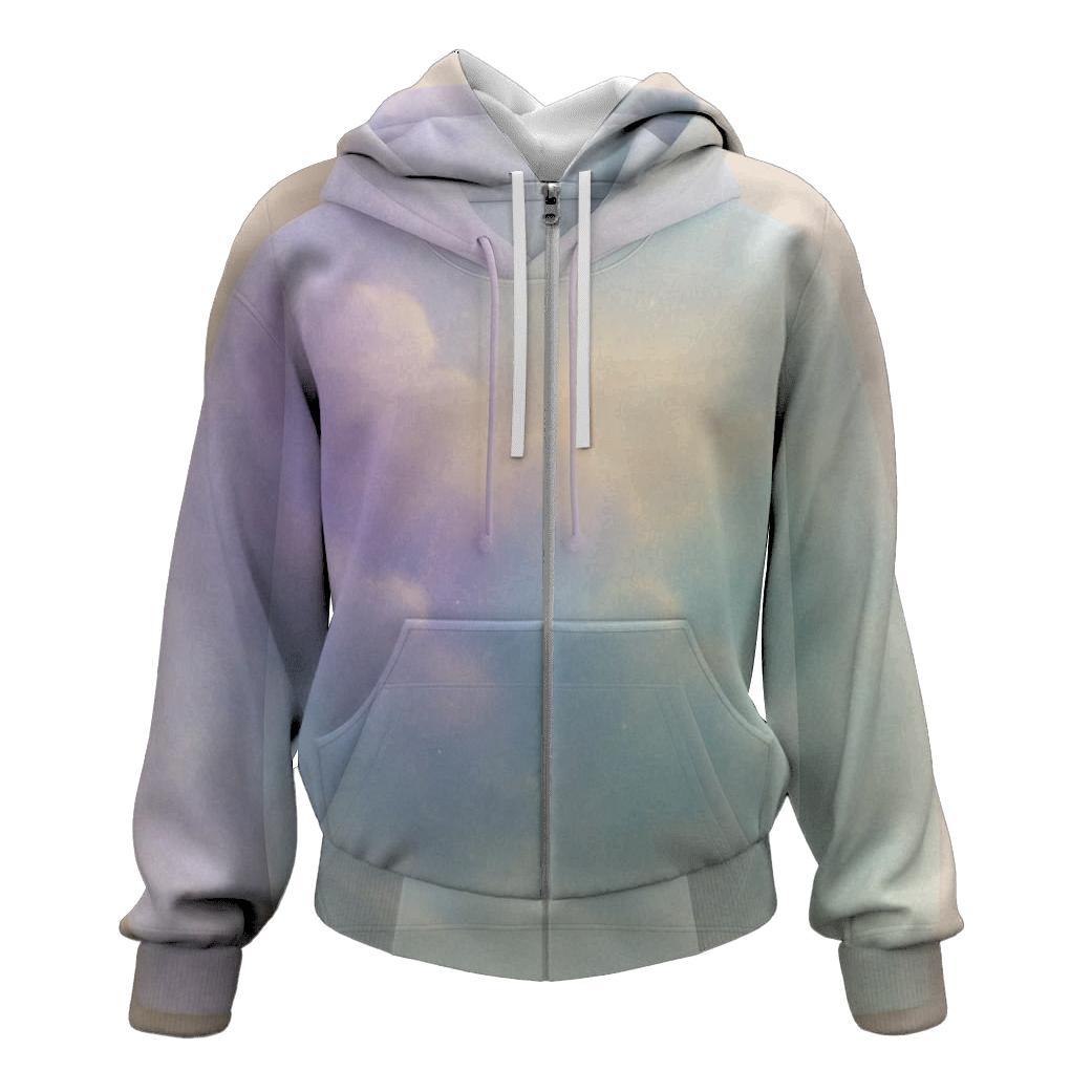 Dreamshore Gradient Clouds heavyweight hoodies