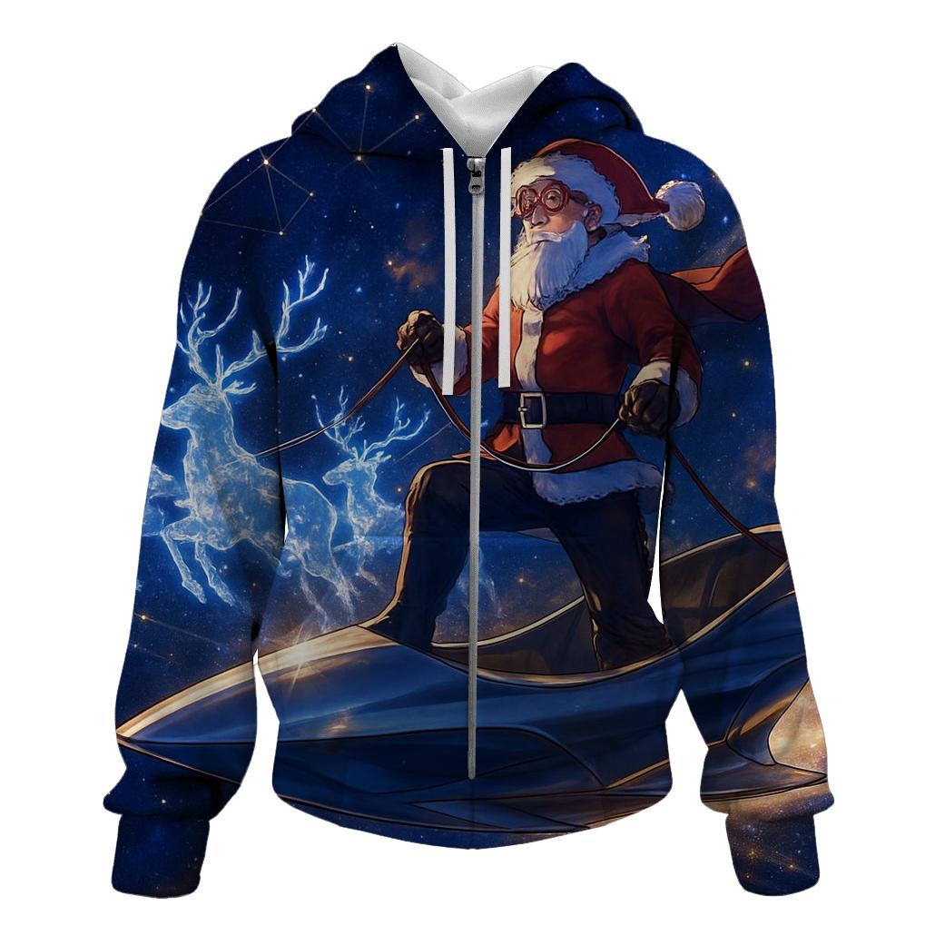 Astral Navigator Santa designer hoodies