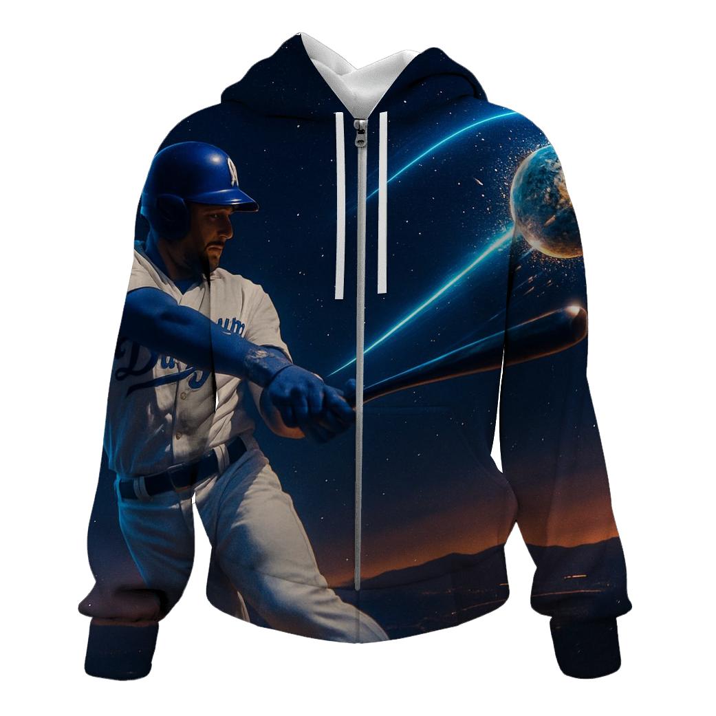 Cosmic Swing In California Night heavyweight hoodies