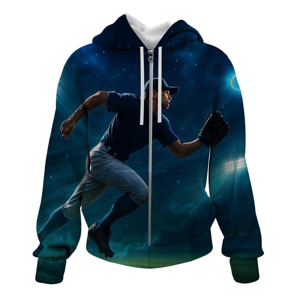 Galactic Outfield Chase hoodies fashion