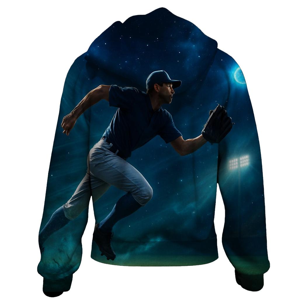 Galactic Outfield Chase hoodies fashion