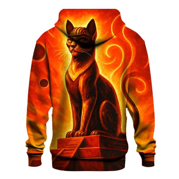Solar Flare Pharaoh Cat pullover hoodies
