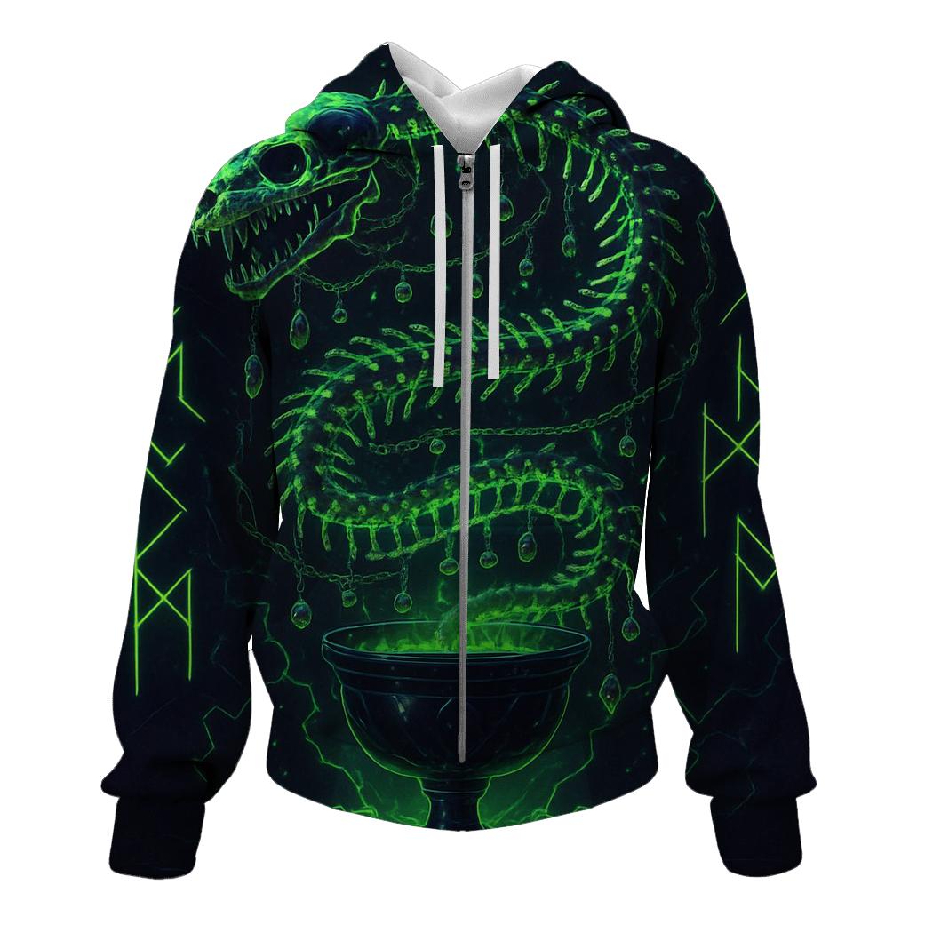 Serpent In The Void Chalice lightweight hoodies