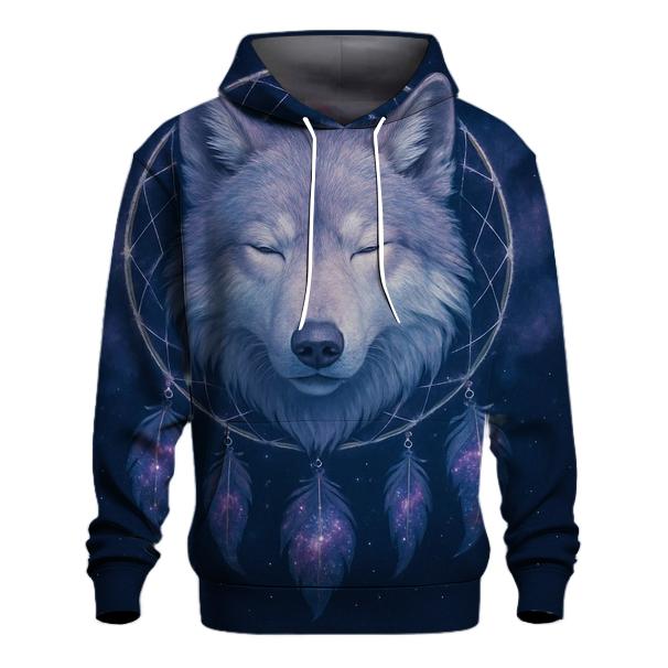 Celestial Dreamcatcher Wolf hoodie designs