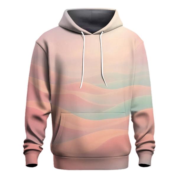 Pastel Mirage Gradient Dunes lightweight hoodies