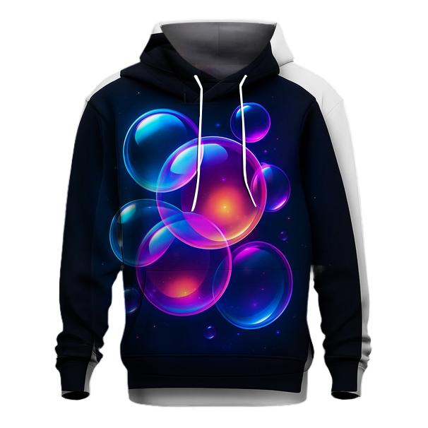 Chromatic Orbit Gradient Spheres embroidered hoodies