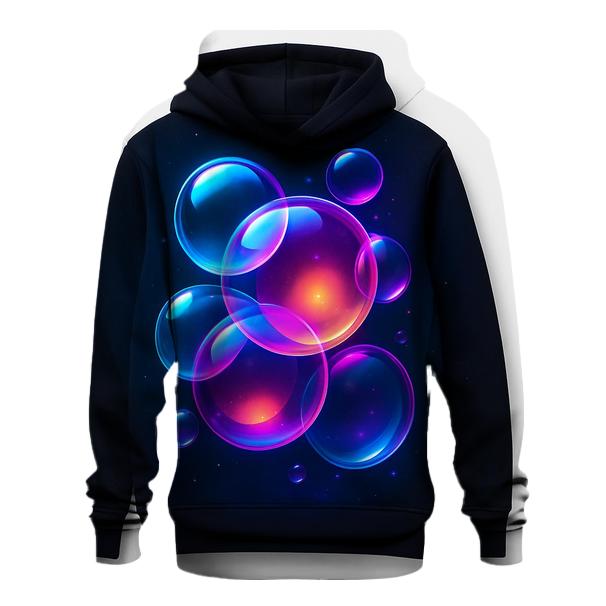 Chromatic Orbit Gradient Spheres embroidered hoodies