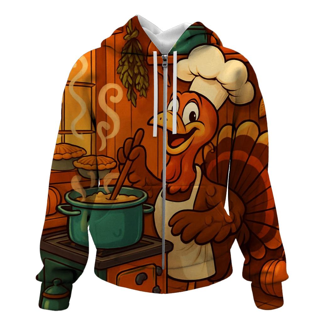 Turkey Chef Kitchen Warmth hoodies fashion