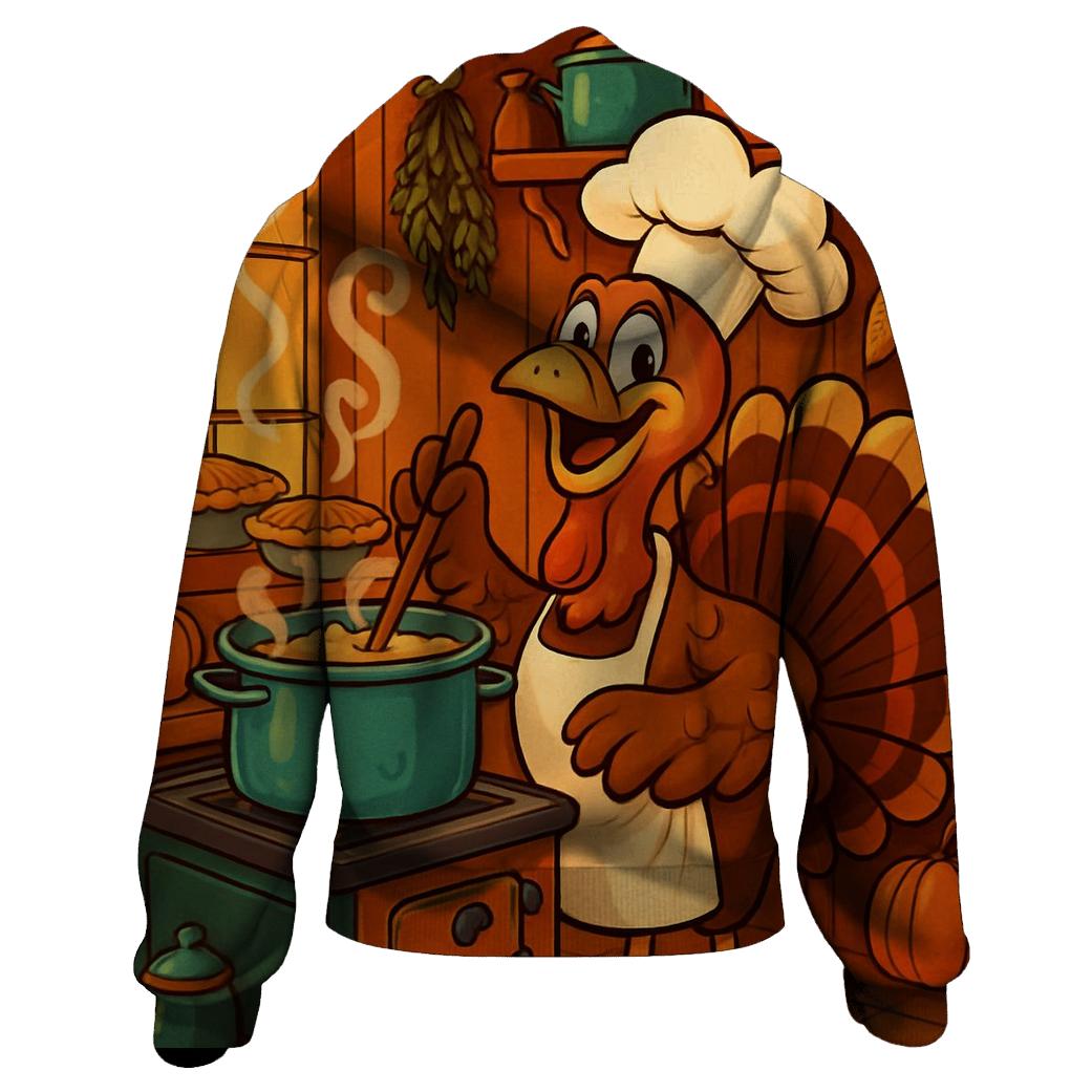 Turkey Chef Kitchen Warmth hoodies fashion