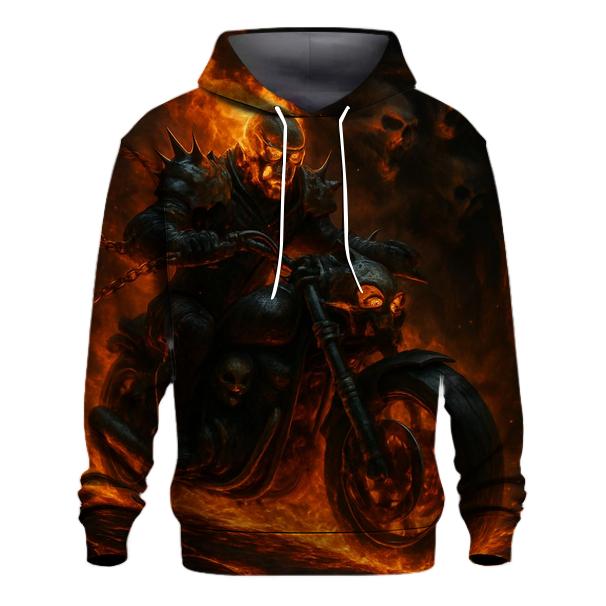 Infernal Chain Rider premium hoodies