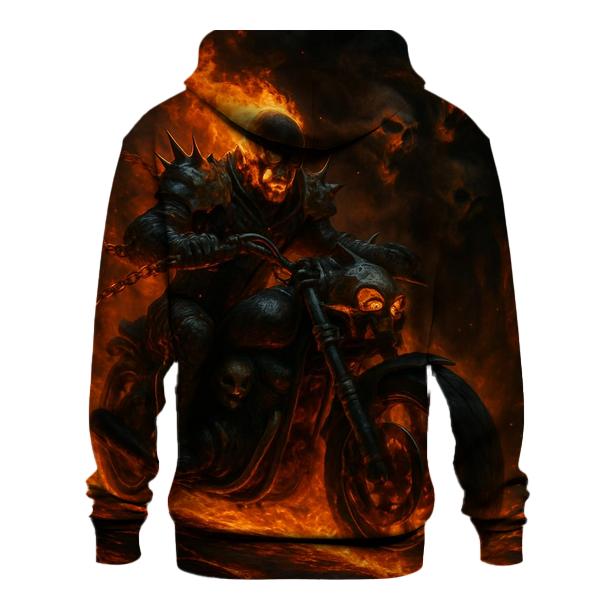 Infernal Chain Rider premium hoodies