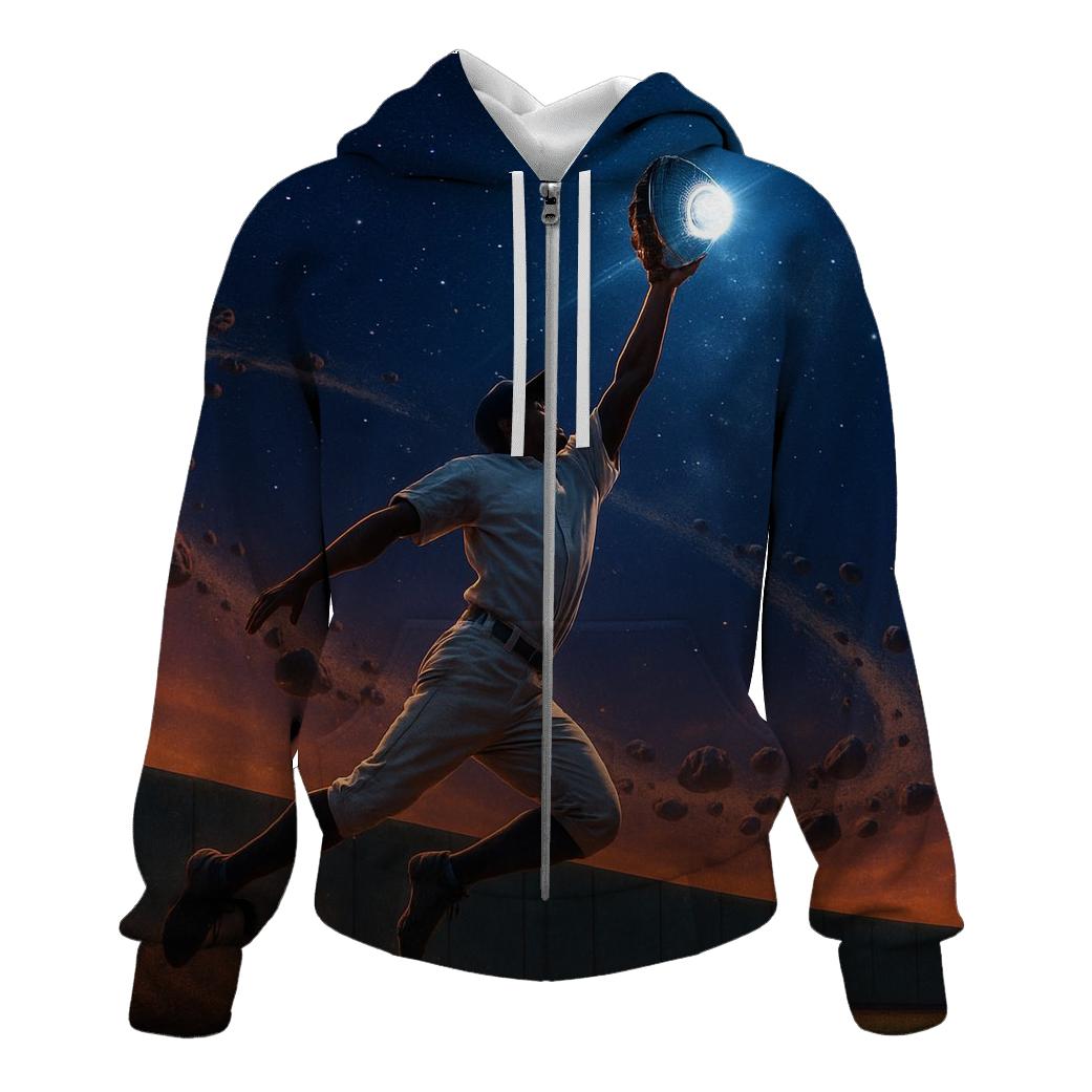 Celestial Catch At The Wall hoodie designs