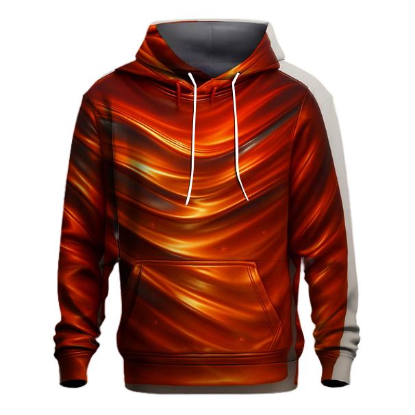 Luminous Tide Gradient Waves designer hoodies