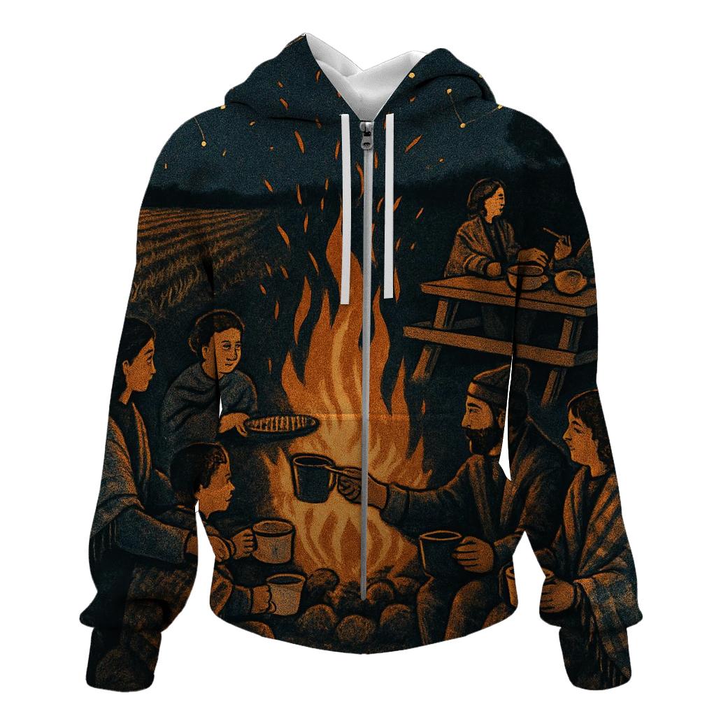 Campfire Story Harvest Night lightweight hoodies