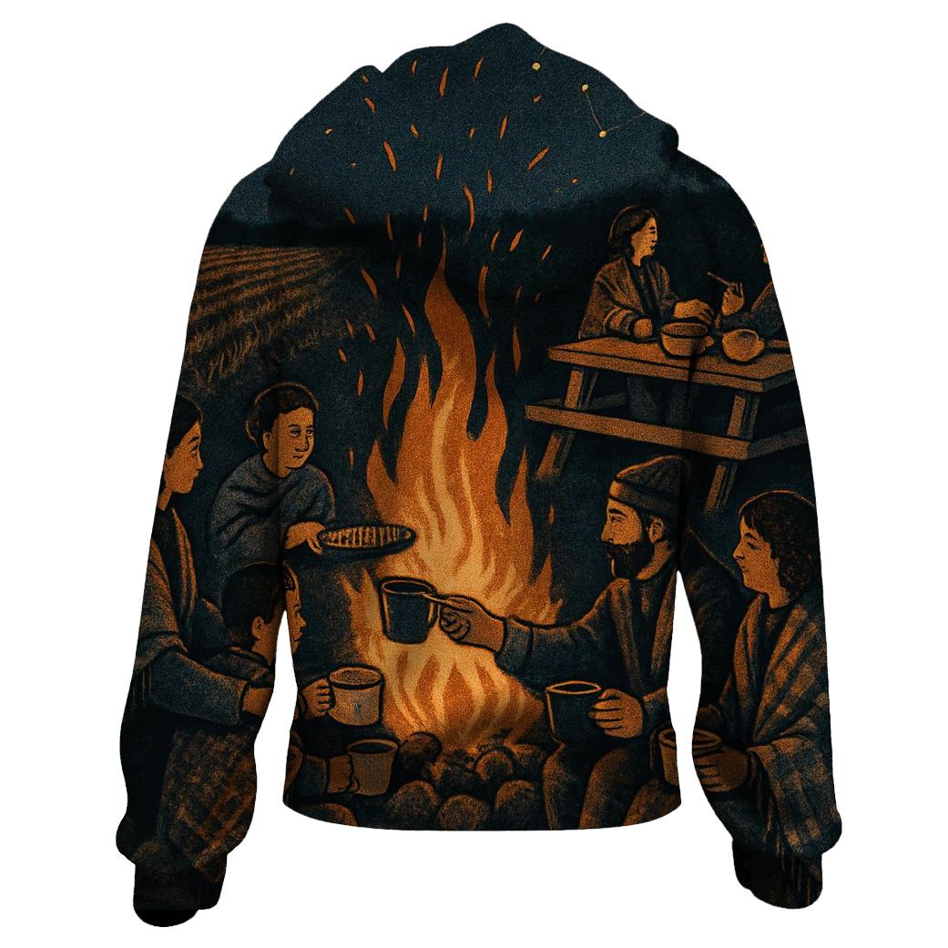 Campfire Story Harvest Night lightweight hoodies
