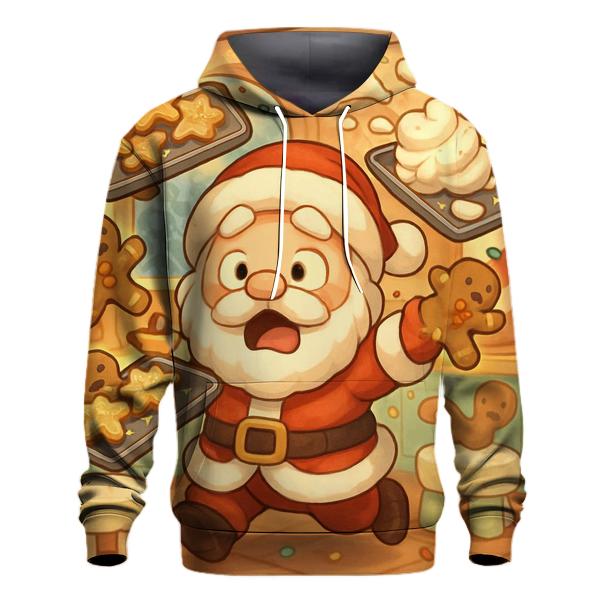 Chibi Kitchen Chaos Santa hoodie designs