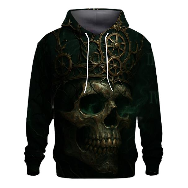 Crown Of Thorns And Clockwork embroidered hoodies