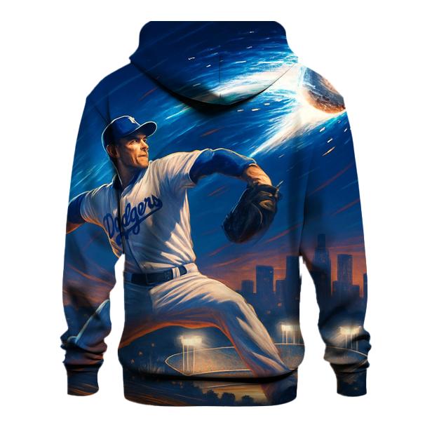 Starlight Fastball Over Los Angeles Diamond premium hoodies