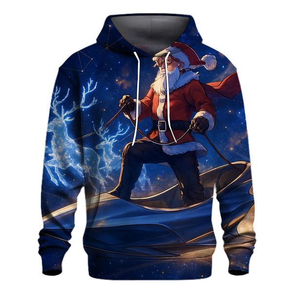 Astral Navigator Santa pullover hoodies