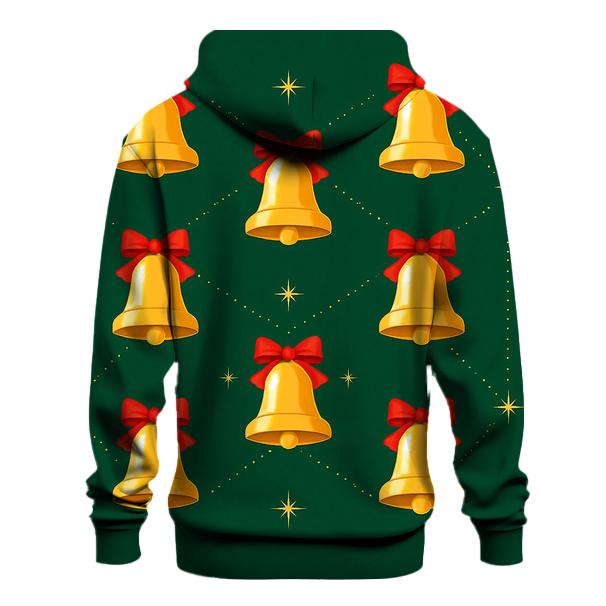 Golden Bell Constellation On Emerald pullover hoodies