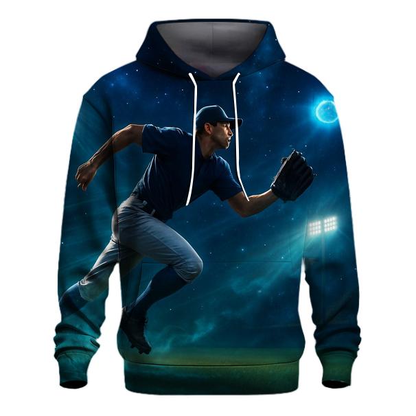 Galactic Outfield Chase designer hoodies