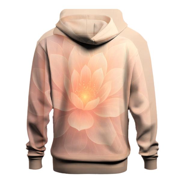 Stellar Bloom Gradient Petals hoodie designs