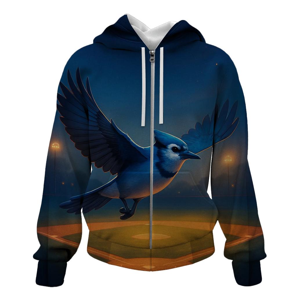 Blue Jays Horizon Glide Over Diamond Lights lightweight hoodies