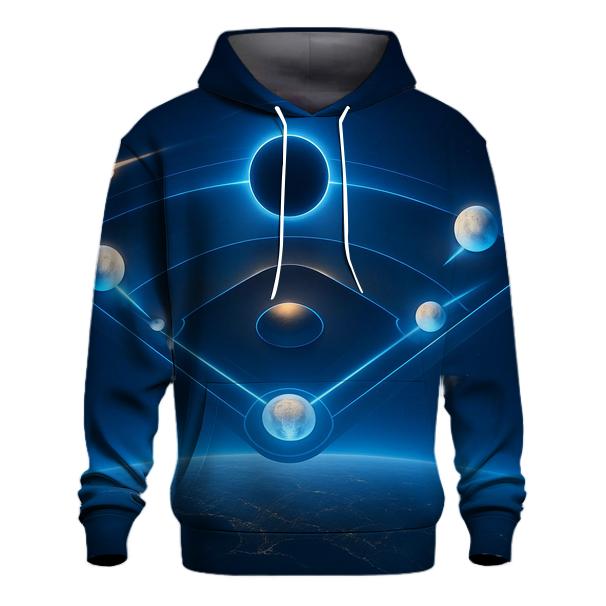 Orbiting Bases Under Blue Eclipse hoodie trends