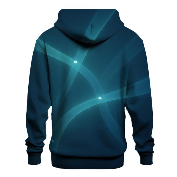 Quantum Mist Gradient Pathways zip-up hoodies