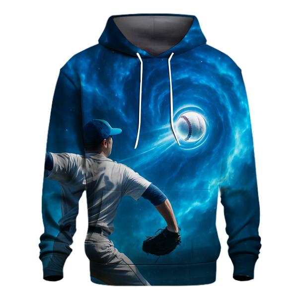 Blue Nebula Pitch Tunnel pullover hoodies