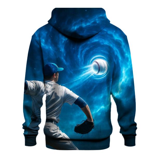 Blue Nebula Pitch Tunnel pullover hoodies