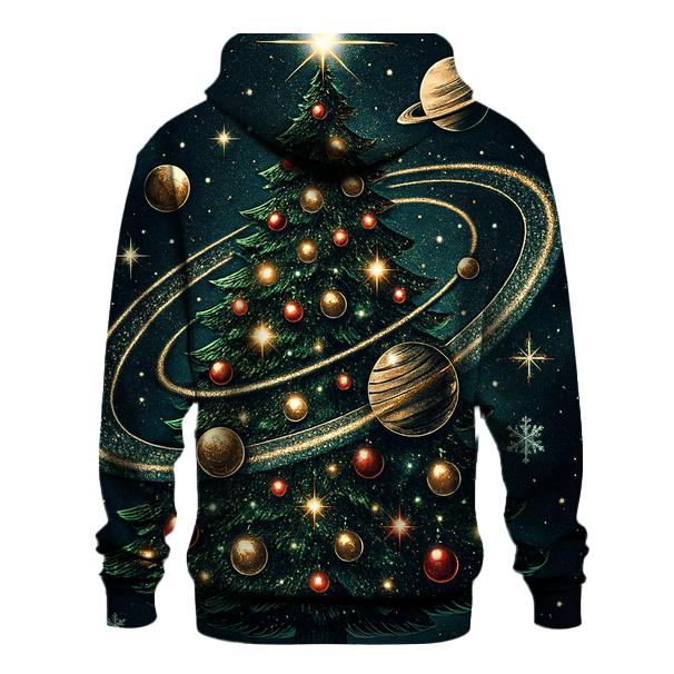 Galactic Christmas Tree Orbit hoodies fashion