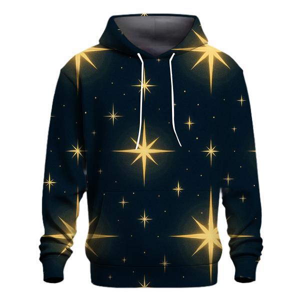 Nativity Star Halo Field pullover hoodies