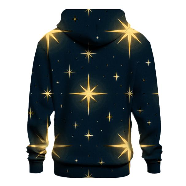 Nativity Star Halo Field pullover hoodies